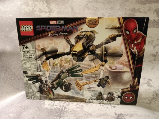 Zdjęcie oferty: LEGO Spiderman 76195 pojedynek dronów