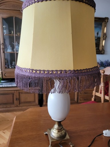 Zdjęcie oferty: Lampa stołowa  vintage lata 80-te