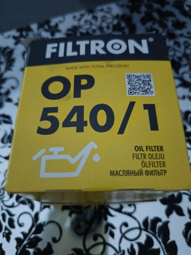 Zdjęcie oferty: Filtr oleju Filtron OP 540/1