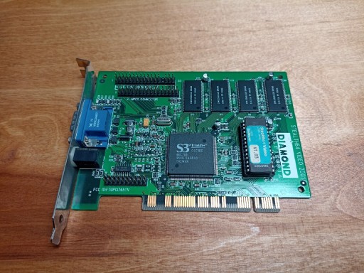 Zdjęcie oferty: Diamond Stealth 64 S3 karta graficzna retro PCI