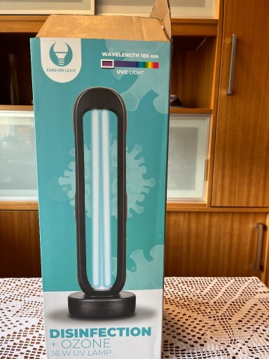 Zdjęcie oferty: Lampa sterylizująca UV 36 W z ozonowaniem