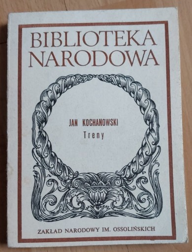 Zdjęcie oferty: Treny Jan Kochanowski