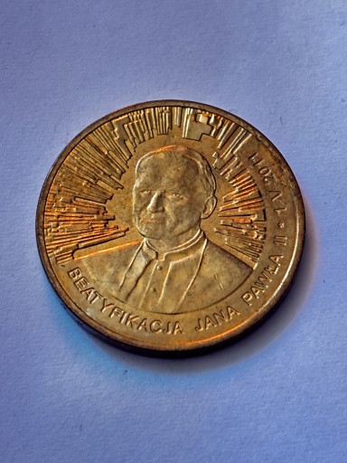Zdjęcie oferty: 2Złoty Jan Paweł II 2011