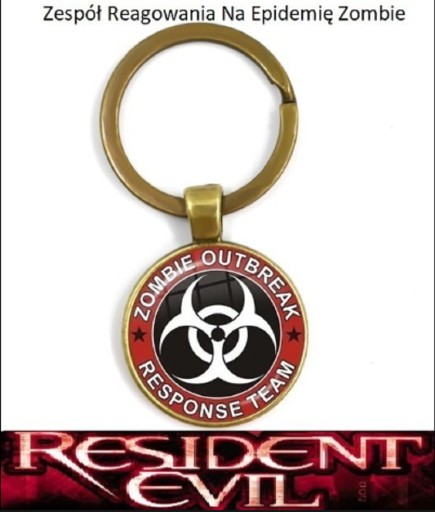 Zdjęcie oferty: Resident Evil Brelok film gra ( ps 1 2 3 4 5 pad )