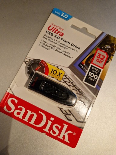 Zdjęcie oferty: PenDrive SanDisk Ultra USB 3.0  32gb 