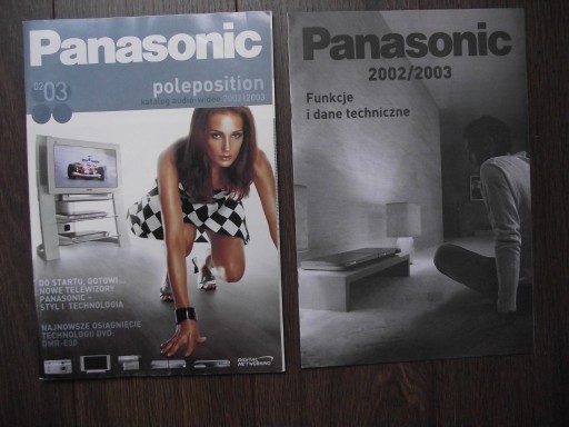 Zdjęcie oferty: Katalog,prospect,PANASONIC Audio-video 2002/03,bdb