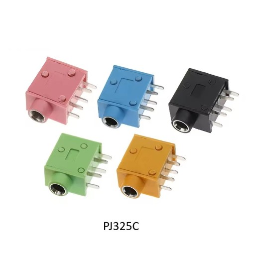 Zdjęcie oferty: Gniazdo audio jack 3.5mm różne typy i kolory THT SMD - Pakiet 2