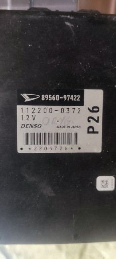 Zdjęcie oferty: Komputer silnika ECU Daihatsu YRV 1.3 16V 