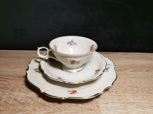 Zdjęcie oferty: BavariaSchoumann zestaw śniadaniowy trio porcelana