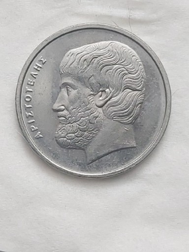 Zdjęcie oferty: 406 Grecja 5 drachm, 1984