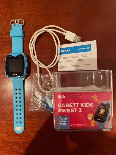 Zdjęcie oferty: Smartwatch dziecięcy Garett Kids Sweet 2 niebieski