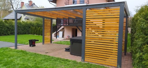 Zdjęcie oferty: Nowoczesna altana, pergola drewniana 620x390