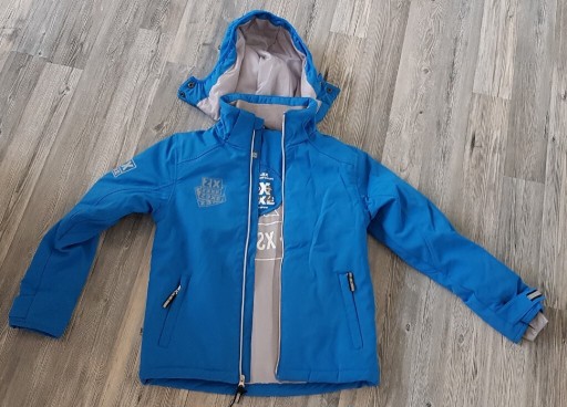 Zdjęcie oferty: XSExes niebieska kurtka zimowa 152/158 