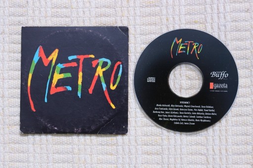 Zdjęcie oferty: Metro musical płyta CD Teatr Buffo J. Stokłosa