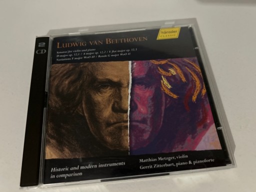 Zdjęcie oferty: Ludwig van Beethoven: Sonatas for violin and piano