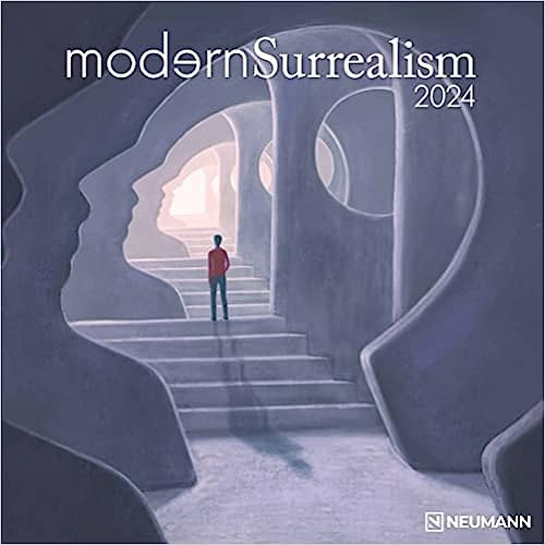 Zdjęcie oferty: Kalendarz Modern Surrealism 2024  calendar 