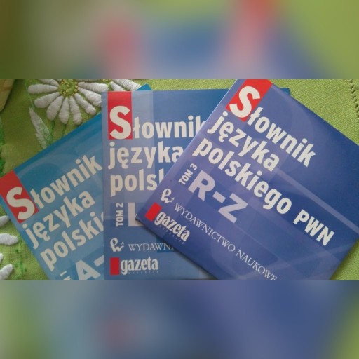 Zdjęcie oferty: Słownik języka polskiego PWN na CD, 3-częściowy