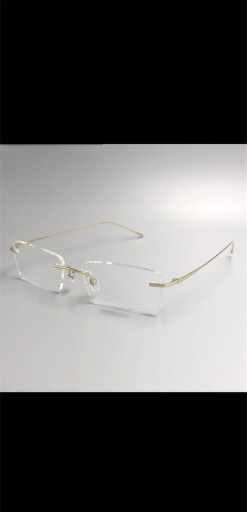 Zdjęcie oferty: Okulary bezramkowe (tytanowe oprawki)