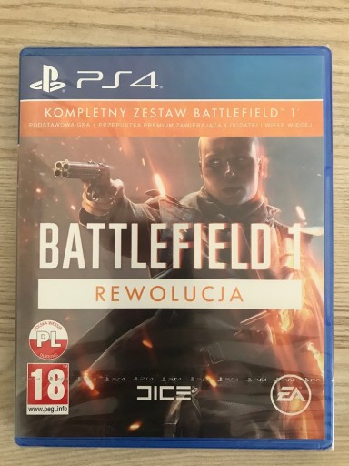 Zdjęcie oferty: Battlefield 1 Rewolucja PS4 PL Nowa Folia