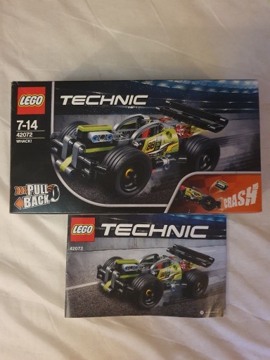 Zdjęcie oferty: Klocki LEGO Technic 42072 Żółta wyścigówka