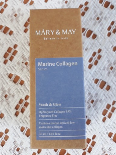 Zdjęcie oferty: Mary&May - Marine Collagen Serum- data waz 2026