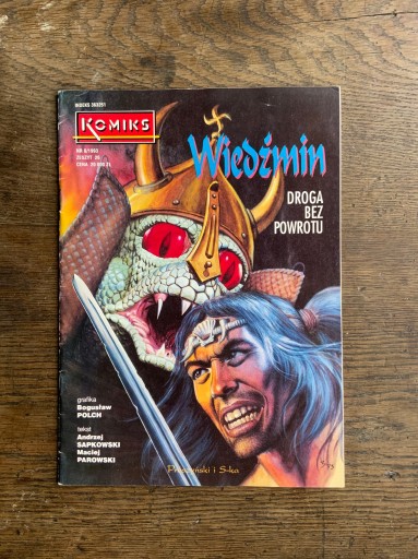 Zdjęcie oferty: WIEDŹMIN DROGA BEZ POWROTU Komiks 8 1993