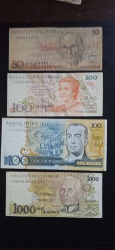 Zdjęcie oferty: Brazylia zestaw banknotów 