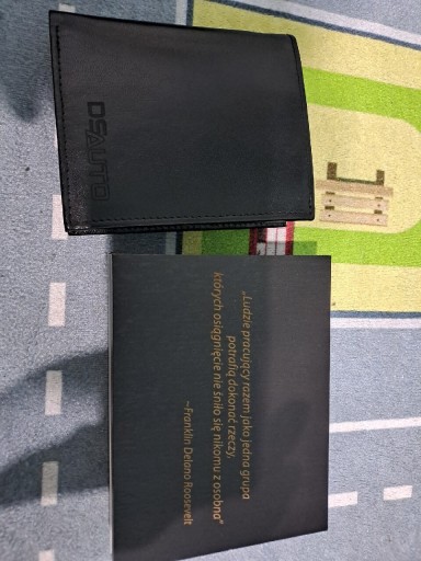 Zdjęcie oferty: Nowy portfel czarny etui prezent męski pudełko
