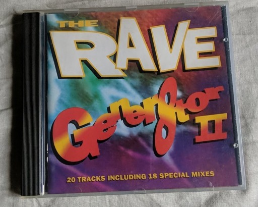 Zdjęcie oferty: The Rave Gener8tor II 2 mixtape CD 1992