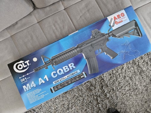 Zdjęcie oferty: ASG Karabinek szturmowy AEG Cybergun Colt M4A1 CQB