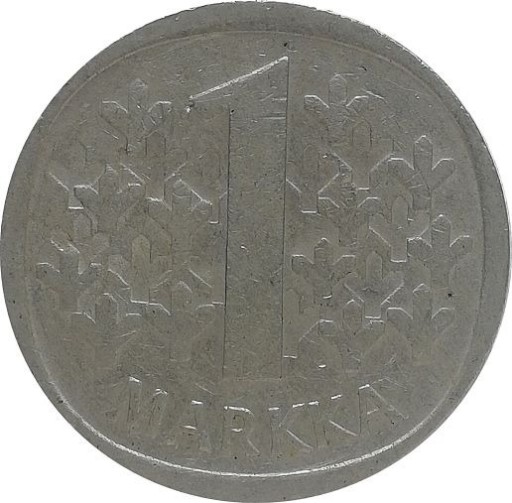 Zdjęcie oferty: Finlandia 1 markka 1978, KM#49a