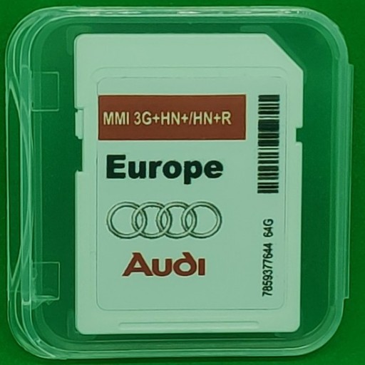 Zdjęcie oferty: Mapa Europy karta SD Audi HN+/HN+R 2023 6.36.0