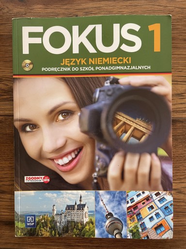 Zdjęcie oferty: Fokus 1 Język niemiecki podr. WSiP + CD CZYSTY