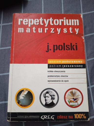 Zdjęcie oferty: Repetytorium maturzysty - język polski GREG