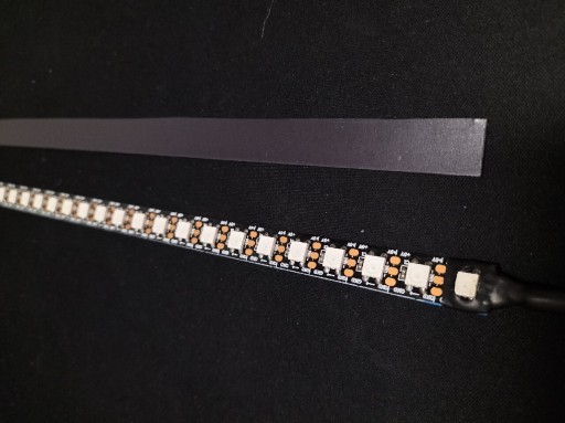 Zdjęcie oferty: 50 cm pasek LED ARGB nowy ultra gęsty - ledy co 1 cm SignalRGB