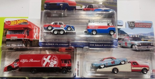 Zdjęcie oferty: Hot Wheels Team Transport zestaw 3 sztuk 