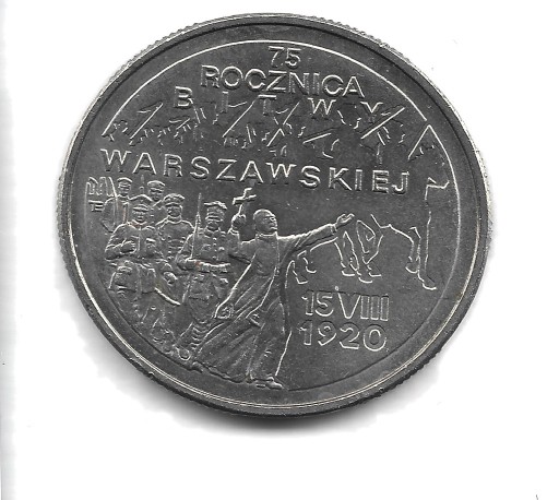 Zdjęcie oferty: 2 zł Bitwa Warszawska  1995 r  NG.04.