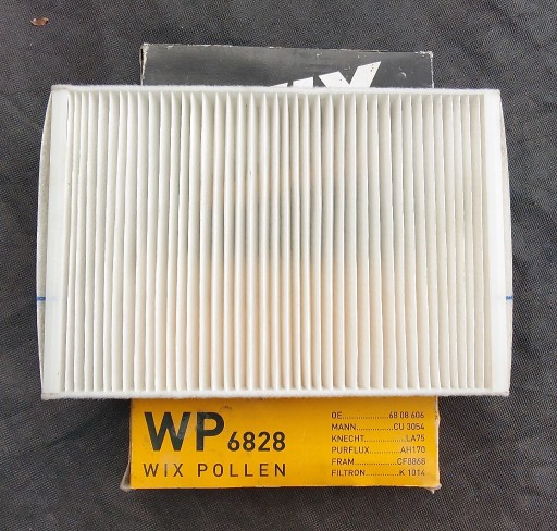 Zdjęcie oferty: Filtr kabinowy WP6828 prod. WIX FILTERS