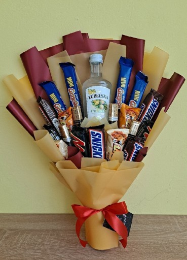 Zdjęcie oferty: Bukiet jadalny ze słodyczy prezent urodziny 