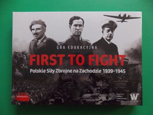 Zdjęcie oferty: First to Fight. Polskie Siły Zbrojne na Zachodzie 1939-1945  Gra edukacyjna
