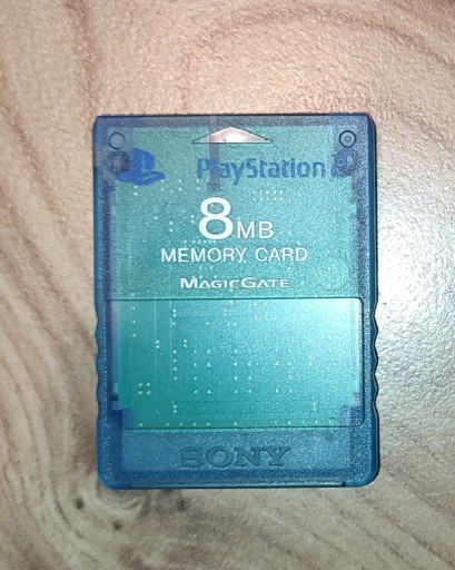 Zdjęcie oferty: Playstation 2 - Memory card 1 szt. niebieska