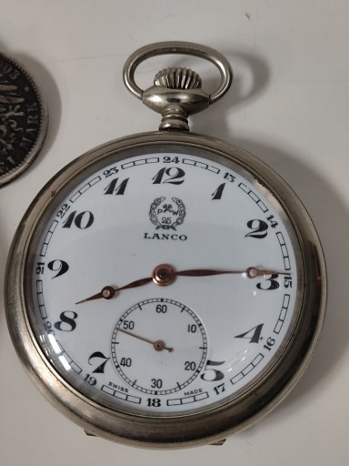 Zdjęcie oferty: Zegarek kieszonkowy Lanco etui Dewizka 