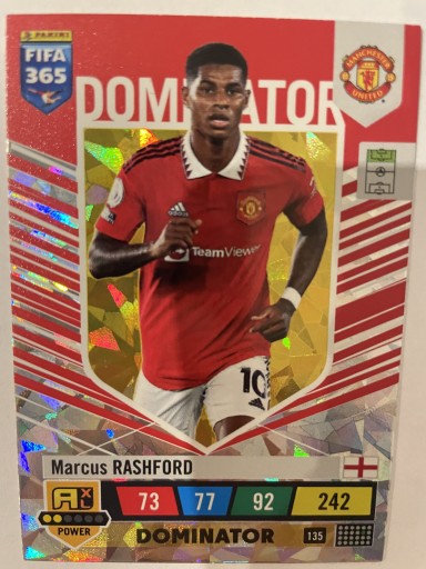 Zdjęcie oferty: PANINI FIFA 365 2023 Dominator Rashford 135