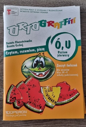 Zdjęcie oferty: ORTOGRAFFITI  do klasy 4-5 Ó ,U