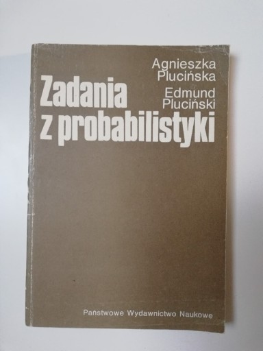 Zdjęcie oferty: Zadania z probabilistyki Plucińscy