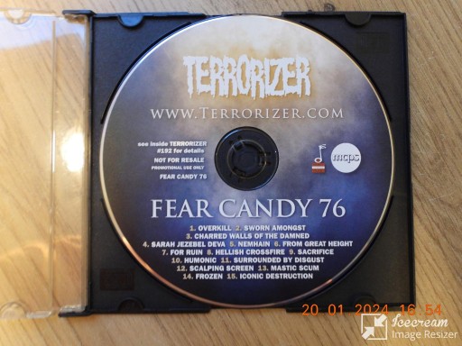 Zdjęcie oferty: Terrorizer - Fear Candy 76  - płyta CD