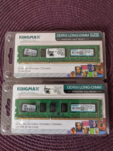 Zdjęcie oferty: Pamięć DDR3 4GB KingMax 1333MHz