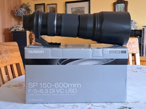 Zdjęcie oferty: Tamron SP 150-600 mm f/5-6.3 Di VC USD