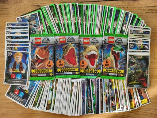 Zdjęcie oferty: Karty Lego Jurassic World 3 na sztuki