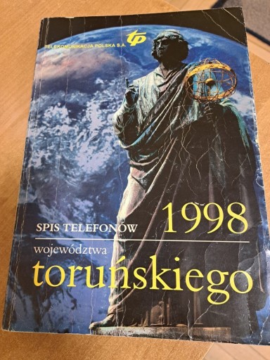 Zdjęcie oferty: Książka telefoniczna Toruń 1998 